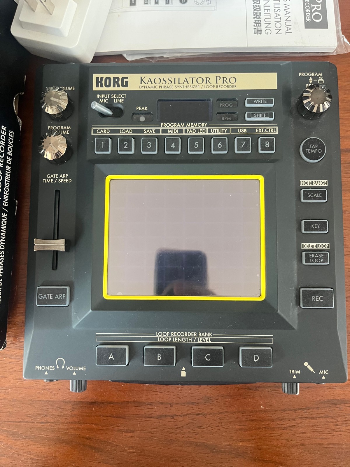 Korg Kaossilator Pro Keyboard Synthesizer with original box