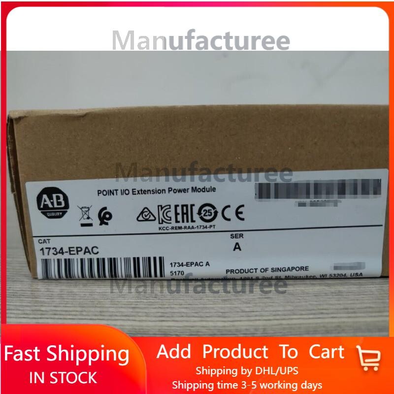 1734-EPAC Allen Bradley Point I/O Extension Power Module 1734EPAC US Free Tax