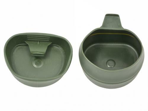 Dutch Army Surplus Folding Cup Plastic Camping Walking Lightweight Compact Mug