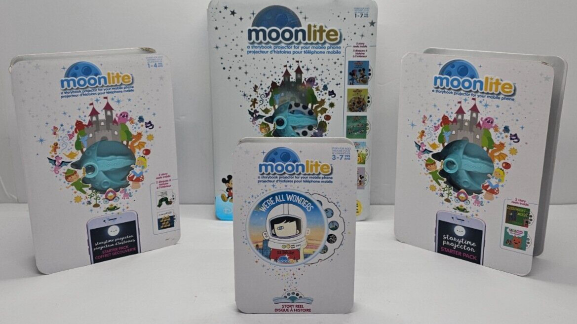 Moonlite Storybook Projectors and reels Lot