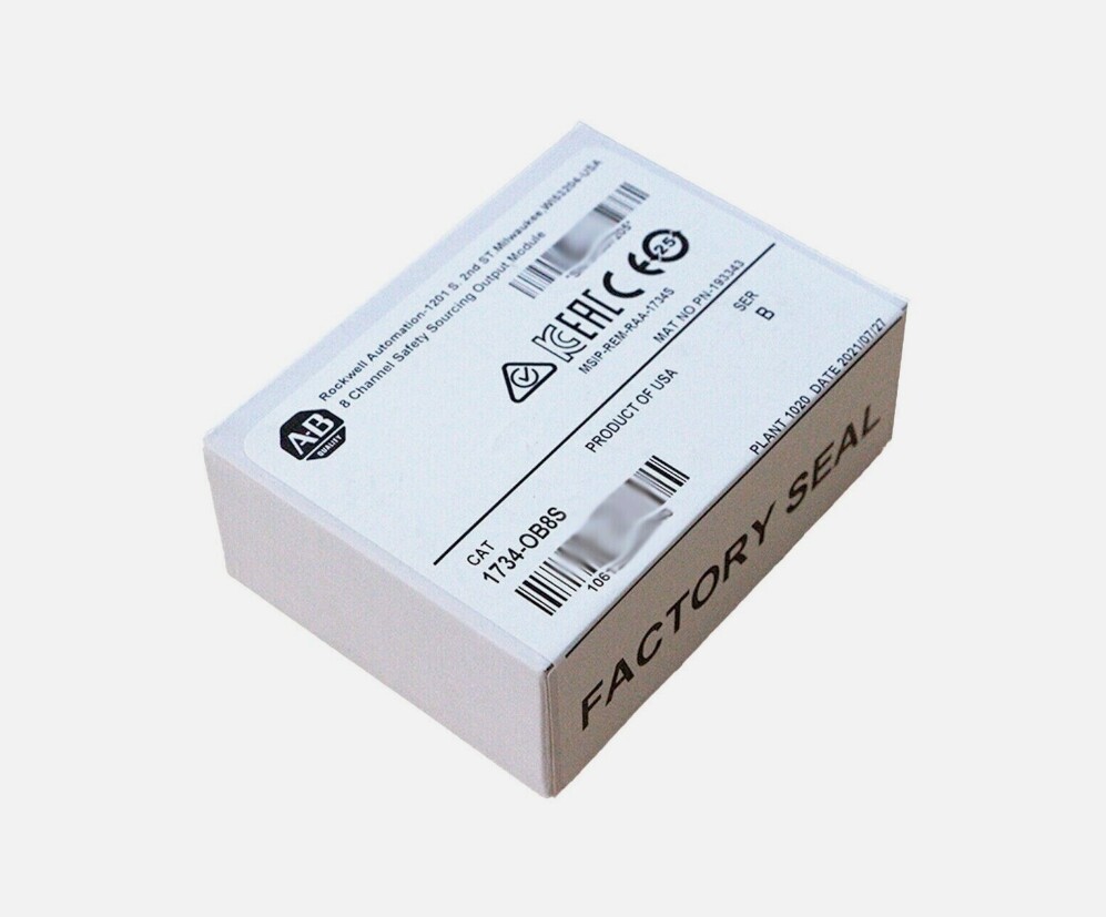 New Sealed AB1734-OB8S Safety Sourcing Output Module Free Shipping PLC 1PC US