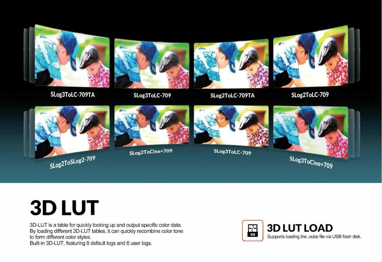 Lilliput T5 5 " 4K HDMI2.0 Sur Camera DSLR Moniteur 3D Lut Écran Tactile IPS FHD