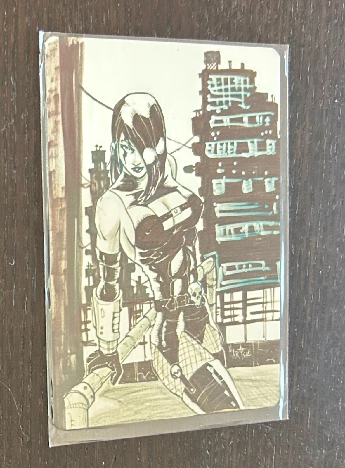 EVERETTE HARTSOE METALLIC CARD -- Razor Platinum -- LE Metal Trading Card (44)