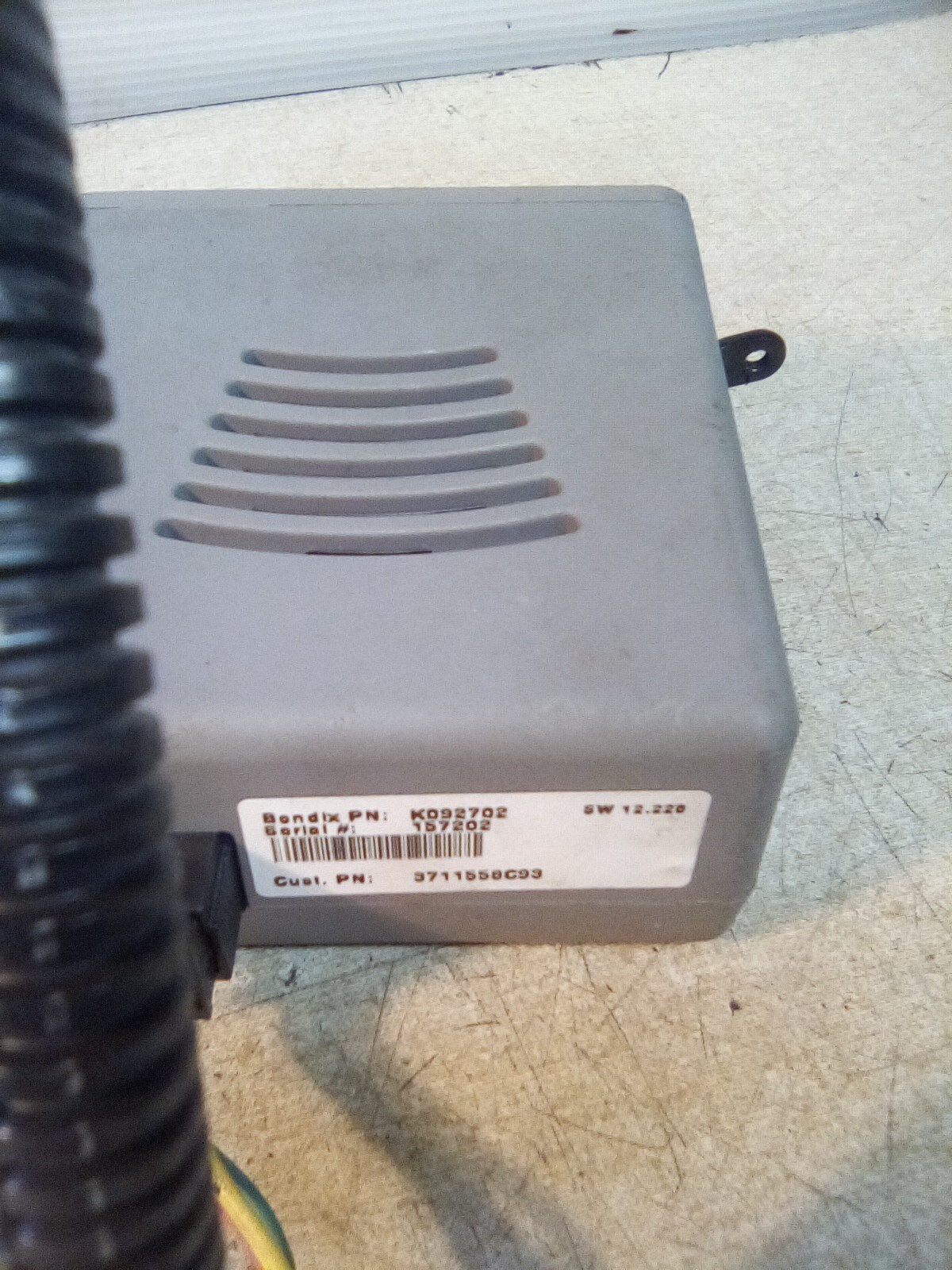 Bendix K092702 Collision Avoidance Control Module