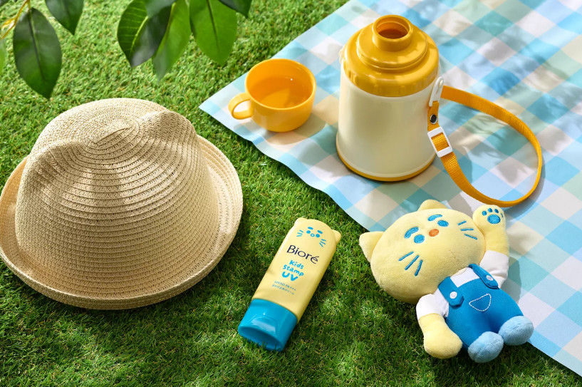 Biore UV Kids Paw Stamp Sunscreen SPF50 PA+++ 70g x2 Japan