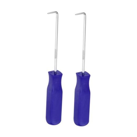 2pcs 90 Degree Picks 135mm Chrome Vanadium Steel Cr-V TPR Plastic Handle