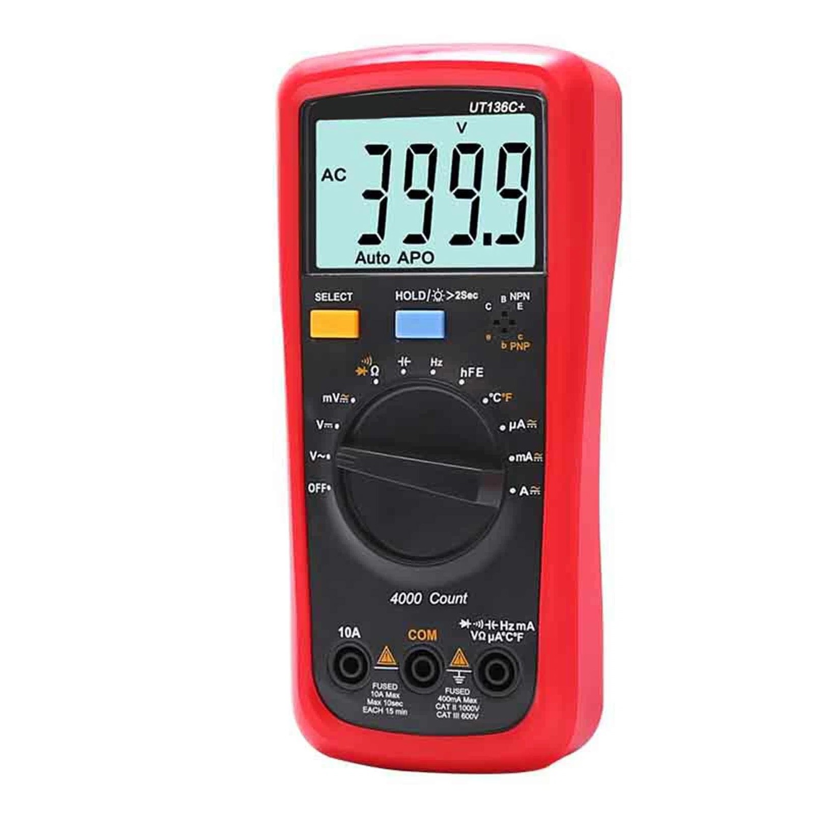 UT136C+ Multimeter Digital multimeter Tester AC DC Voltmeter Ammeter Ohm