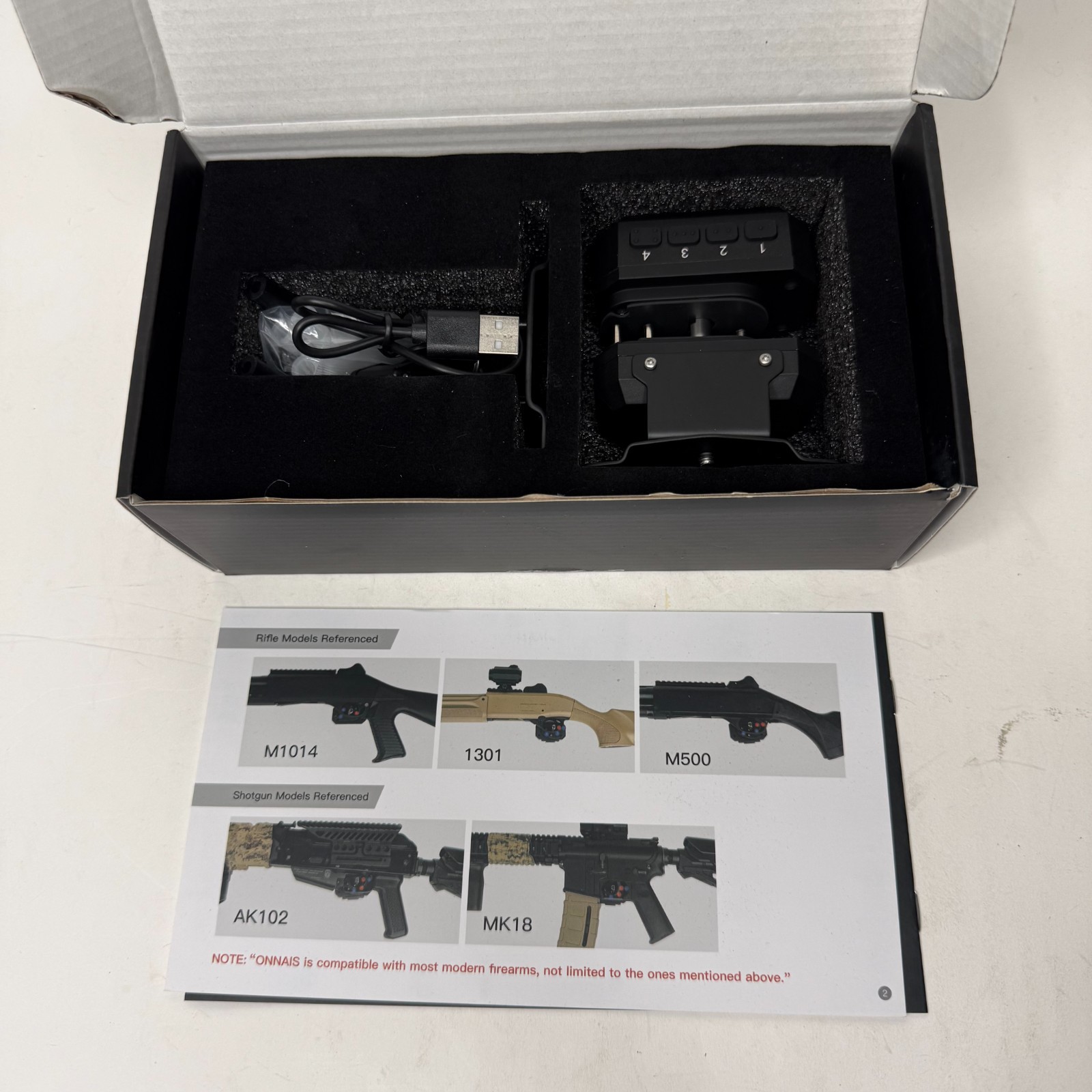 Ainiro Smart Biometric Gun Trigger Lock Model Number # GL-001