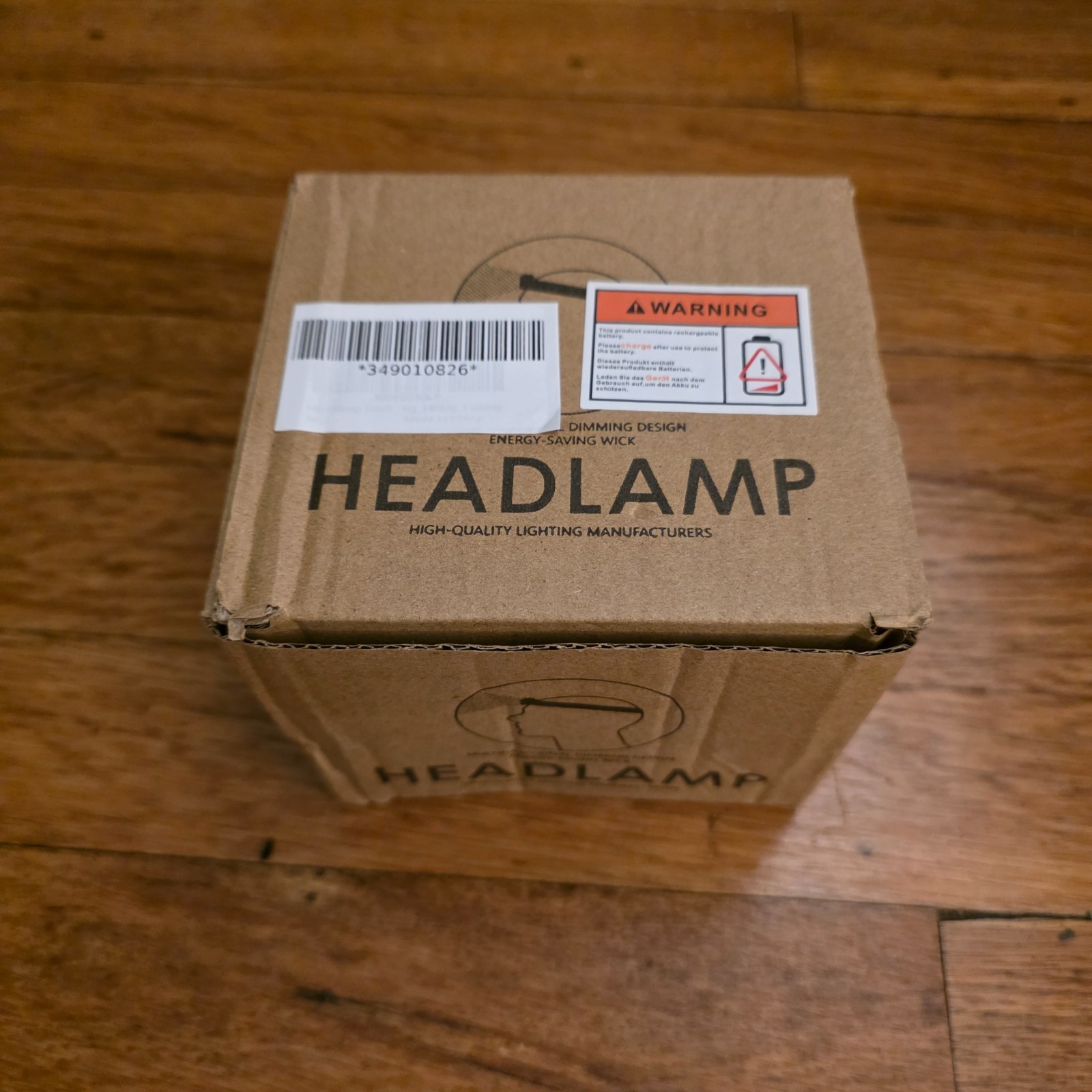 Rechargeable Headlamp 3000LM Motion Sensor Zoom Waterproof Adjustable Light