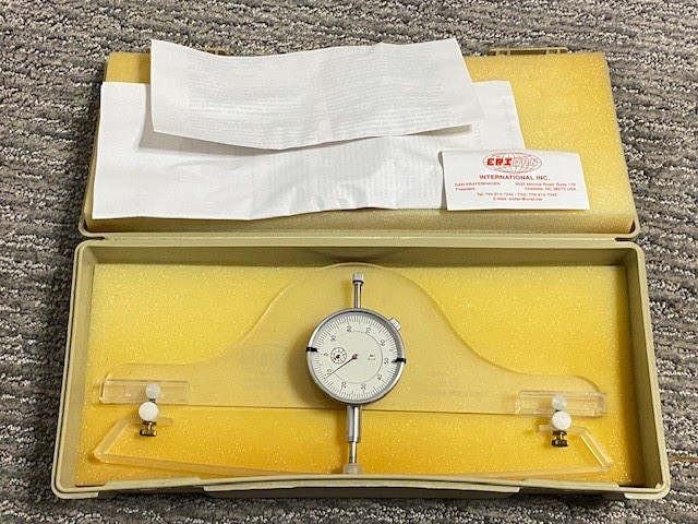 Vintage Eridan Model ESF-12 Warp Indicator W/ Box & Manual