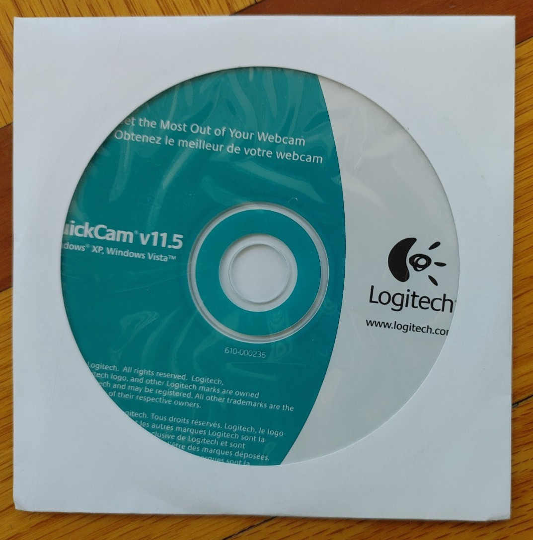 Logitech QuickCam Communicate STX Web Cam + Software CD-ROM