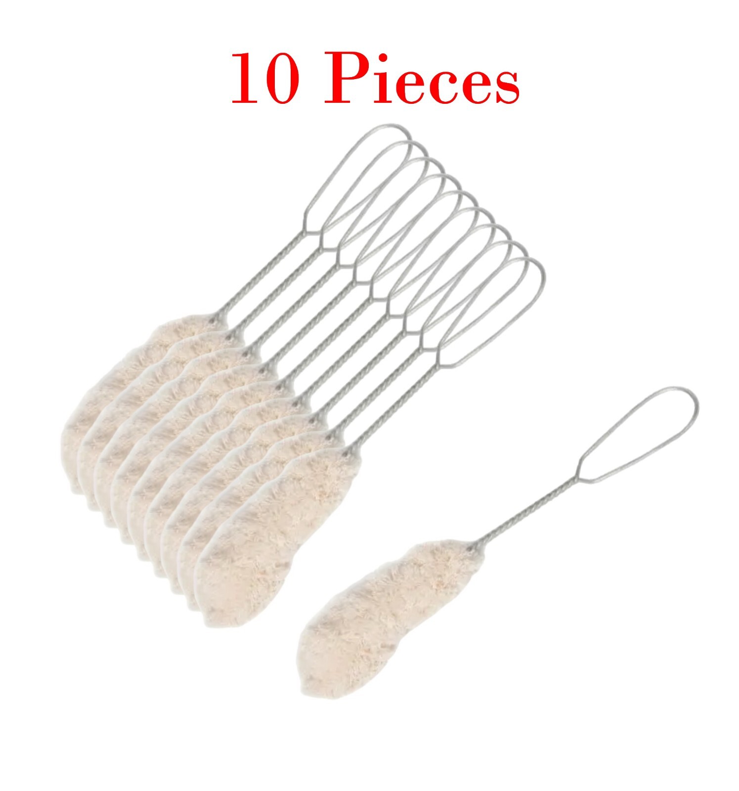 10 Pcs Passenger Lube Swab,Tire changer cotton swab 10-1/2" Standard length