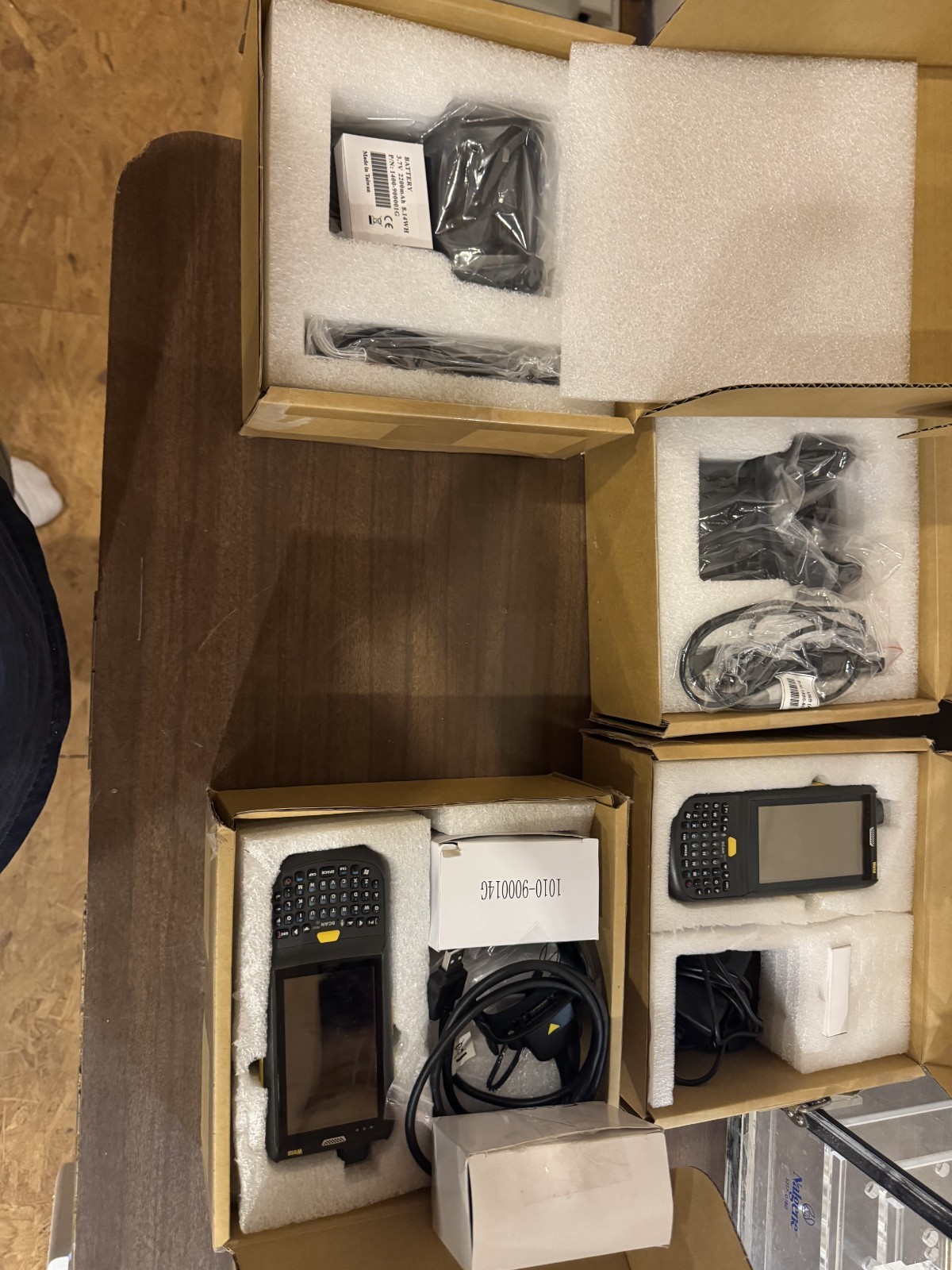 2-Wasp HCL Moble Computer,Querty Keyboard and 2-Single Slot Cradle Charger
