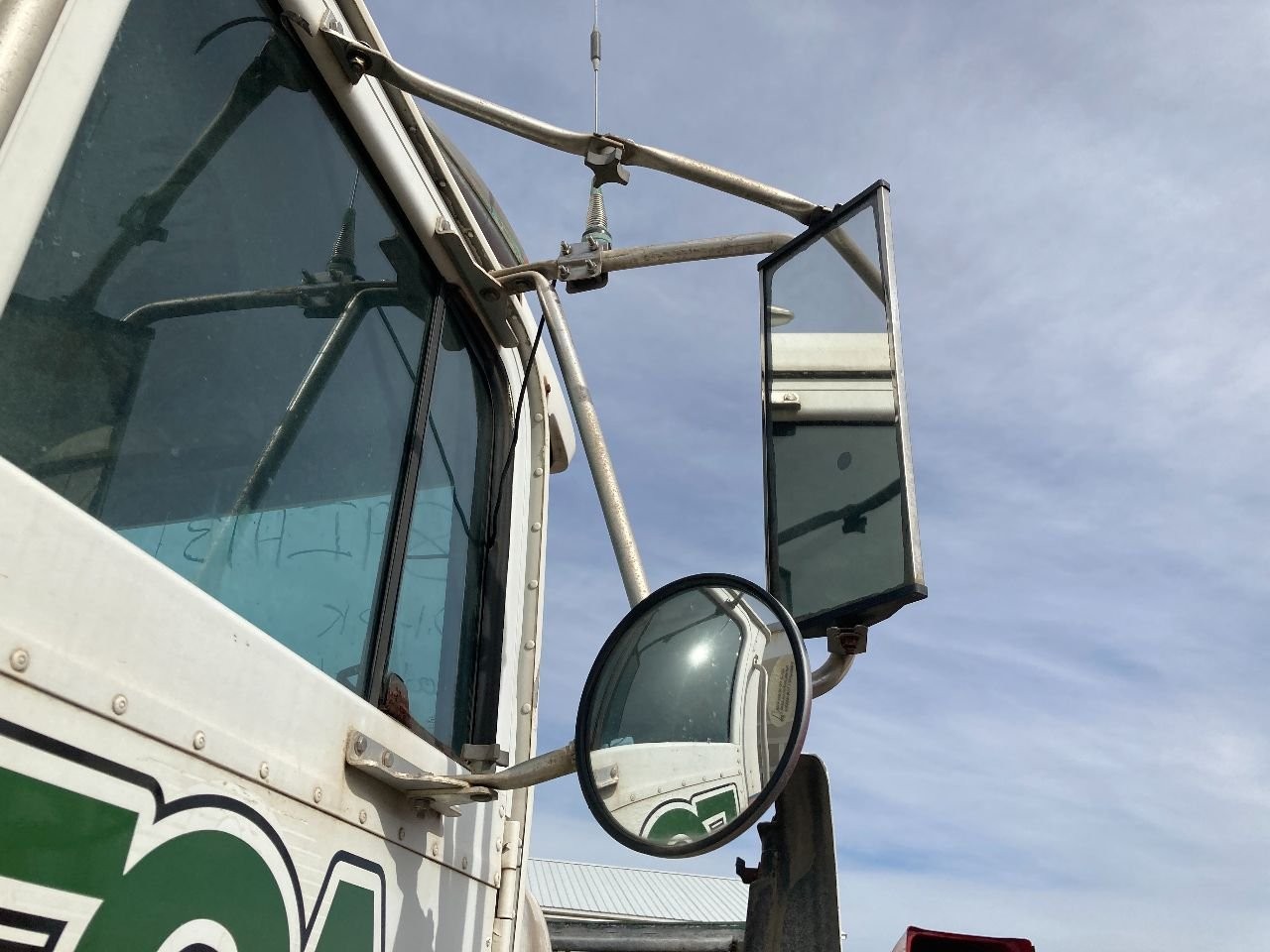 1984-2000 International 9300 STAINLESS Right/Passenger Door Mirror - Used