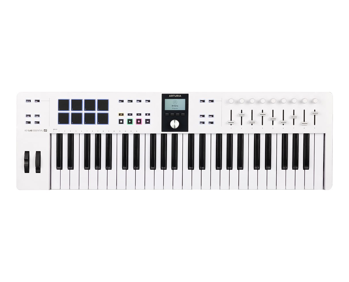Arturia KeyLab Essential 49 MK3 49-Key MIDI Keyboard Controller