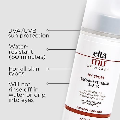 Elta MD UV Sport SPF 50+ Sunscreen 8 oz