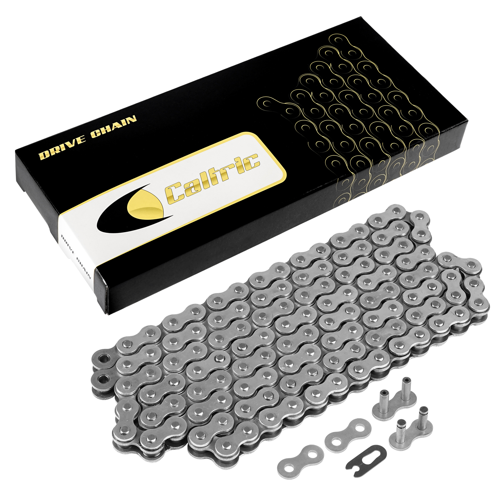 Caltric Drive Chain for Yamaha DT250 1974-1979 / DT360 1974 / DT400 1975-1977