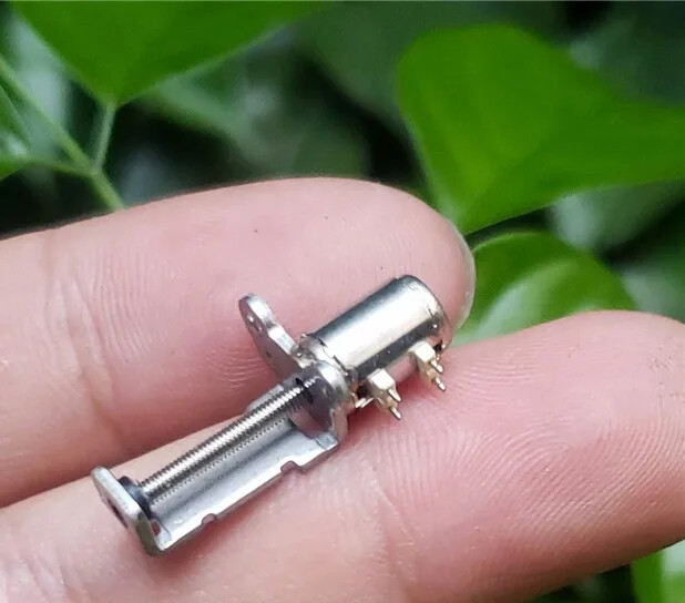 Stepper Motor Micro Stepper Motor With Sliding Table 2phase 4wire Stepper Motor