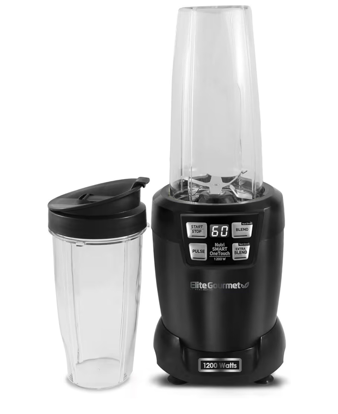 Elite Platinum Nutri Hi-Q Smart Blender in Black