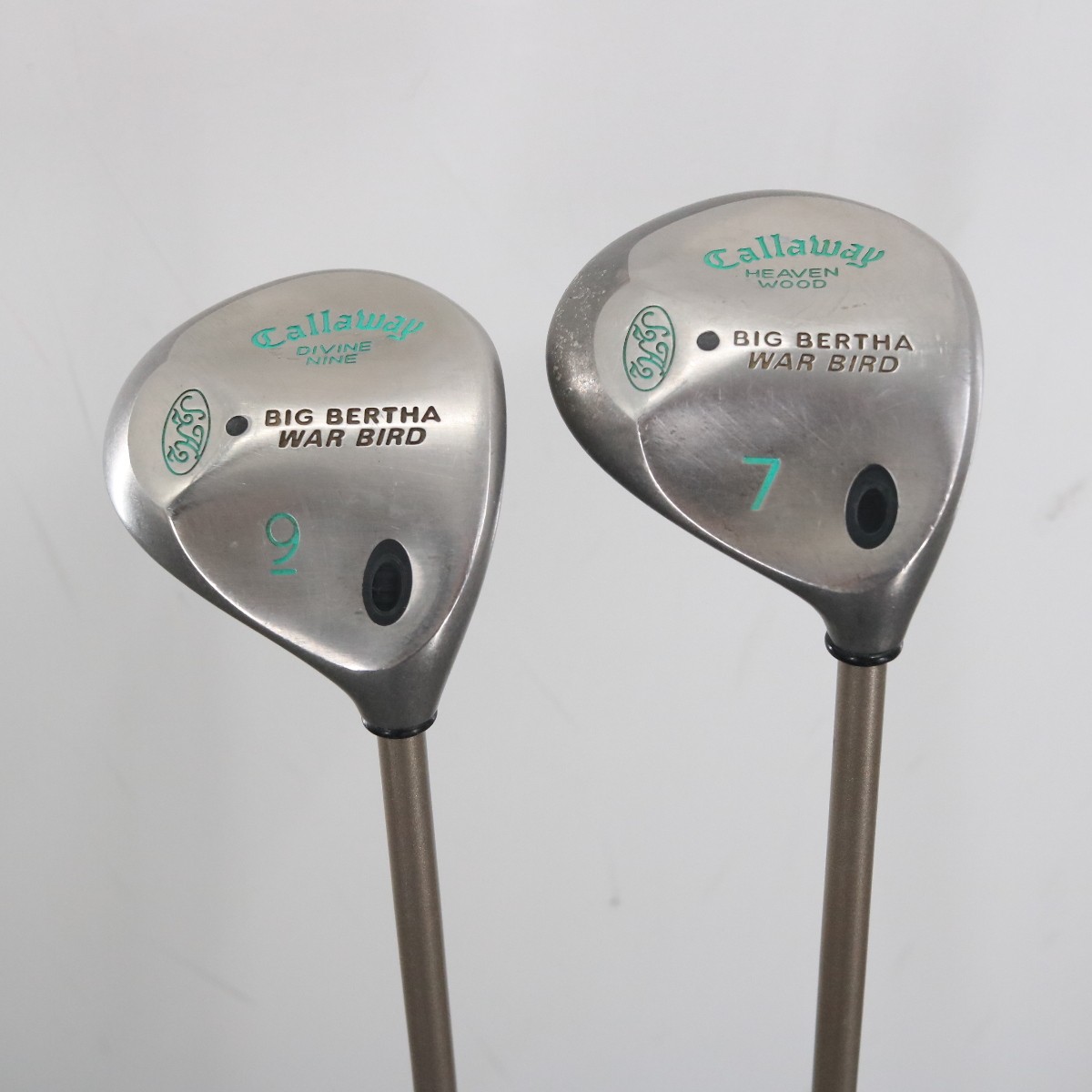 Callaway Big Bertha War Bird Women's 7 & 9 Wood Set Graphite Ladies RH S-153212