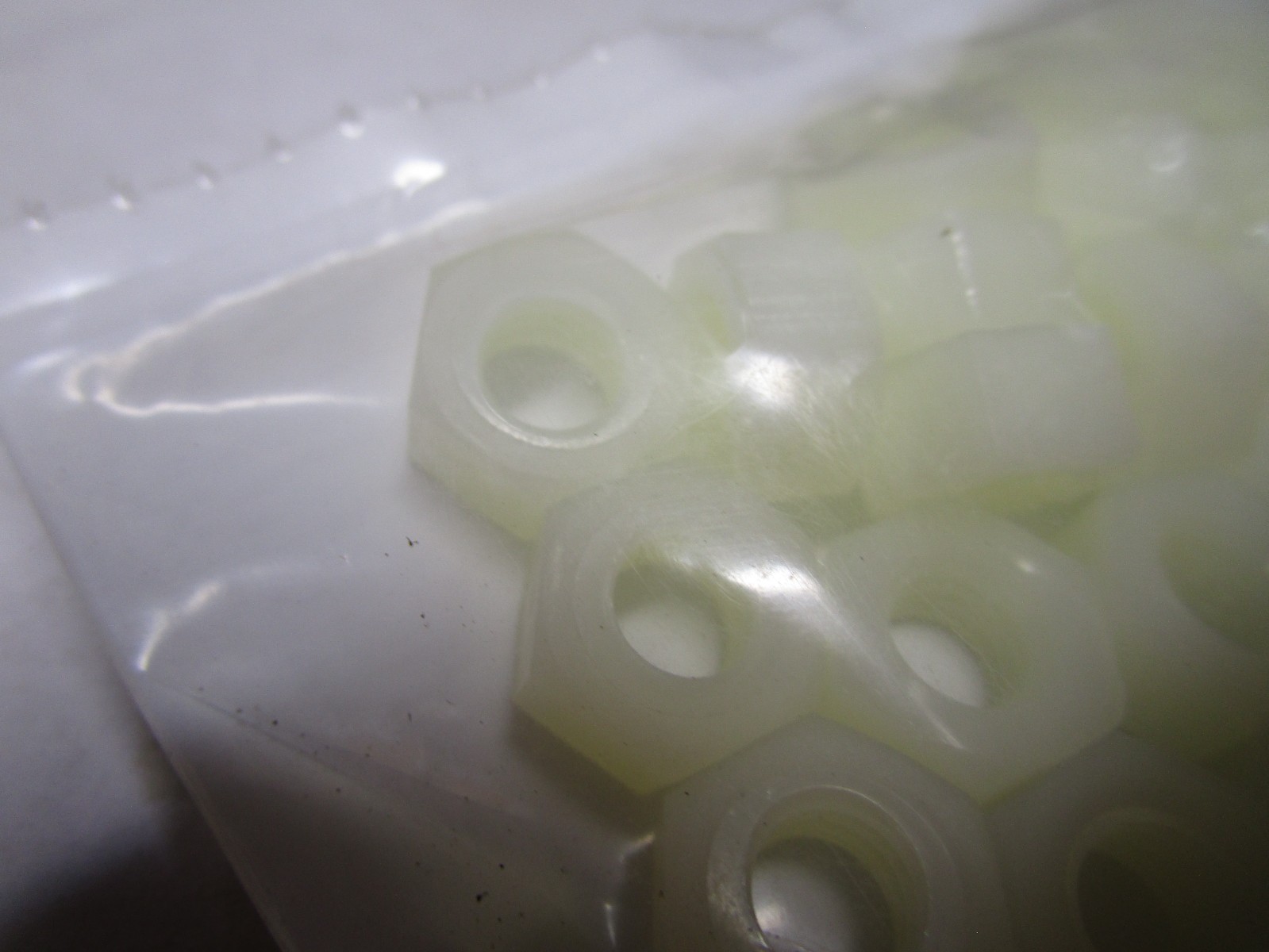 5/16"-18 Nylon Finished Hex Nut QTY 25