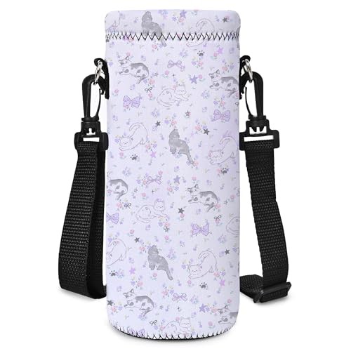 Water Bottle Bag Carrier,24oz/32oz Insulated 1000ML Cozy Pet lifestyle