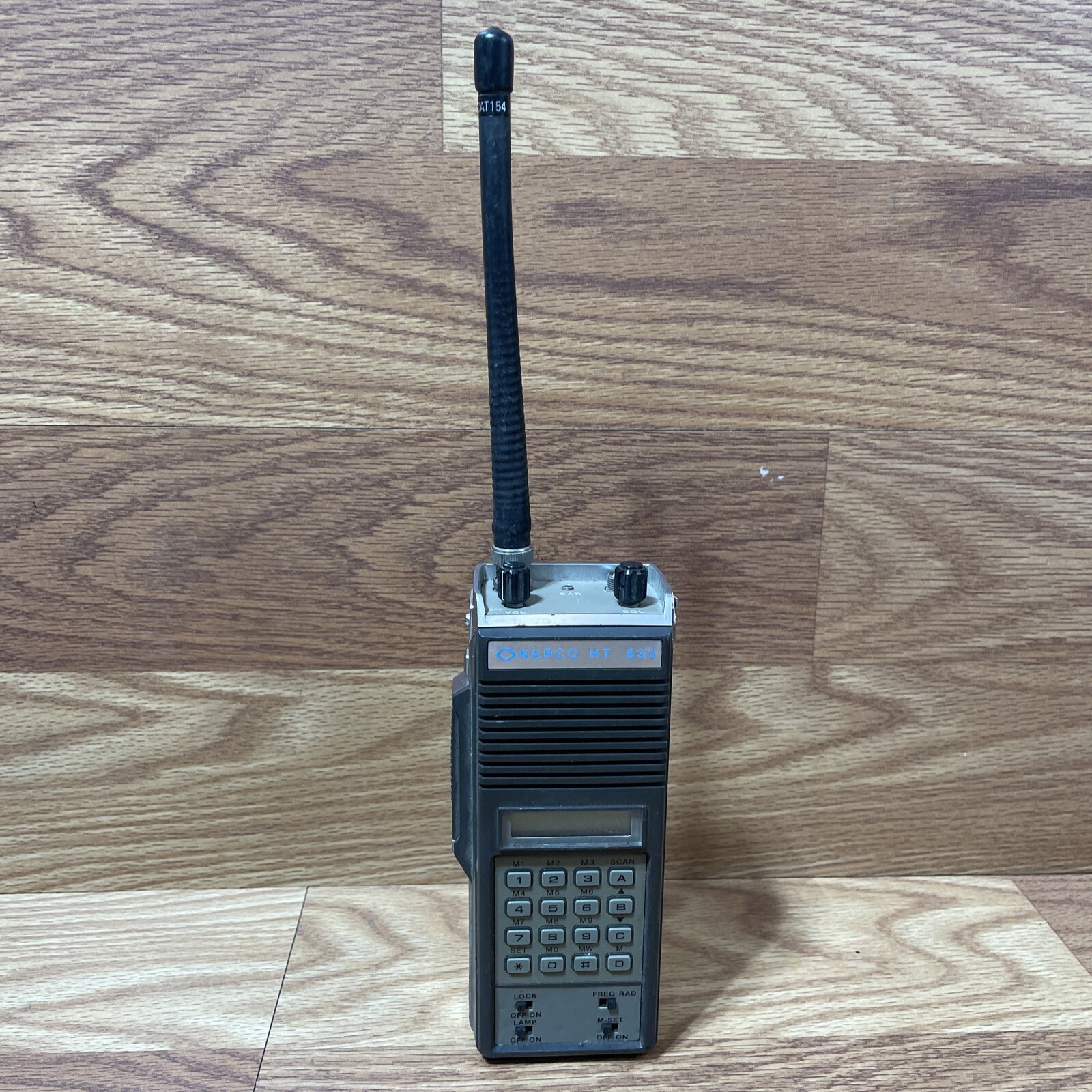 Narco HT 830 Tranceiver Navigation Nav Com 920 Channels With Antenna