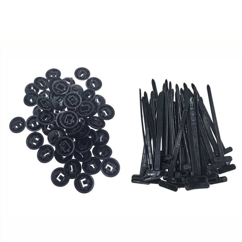 Multi-functional Universal Cable Tie Buckle Engine Floor Fender Liner Tie Tabs