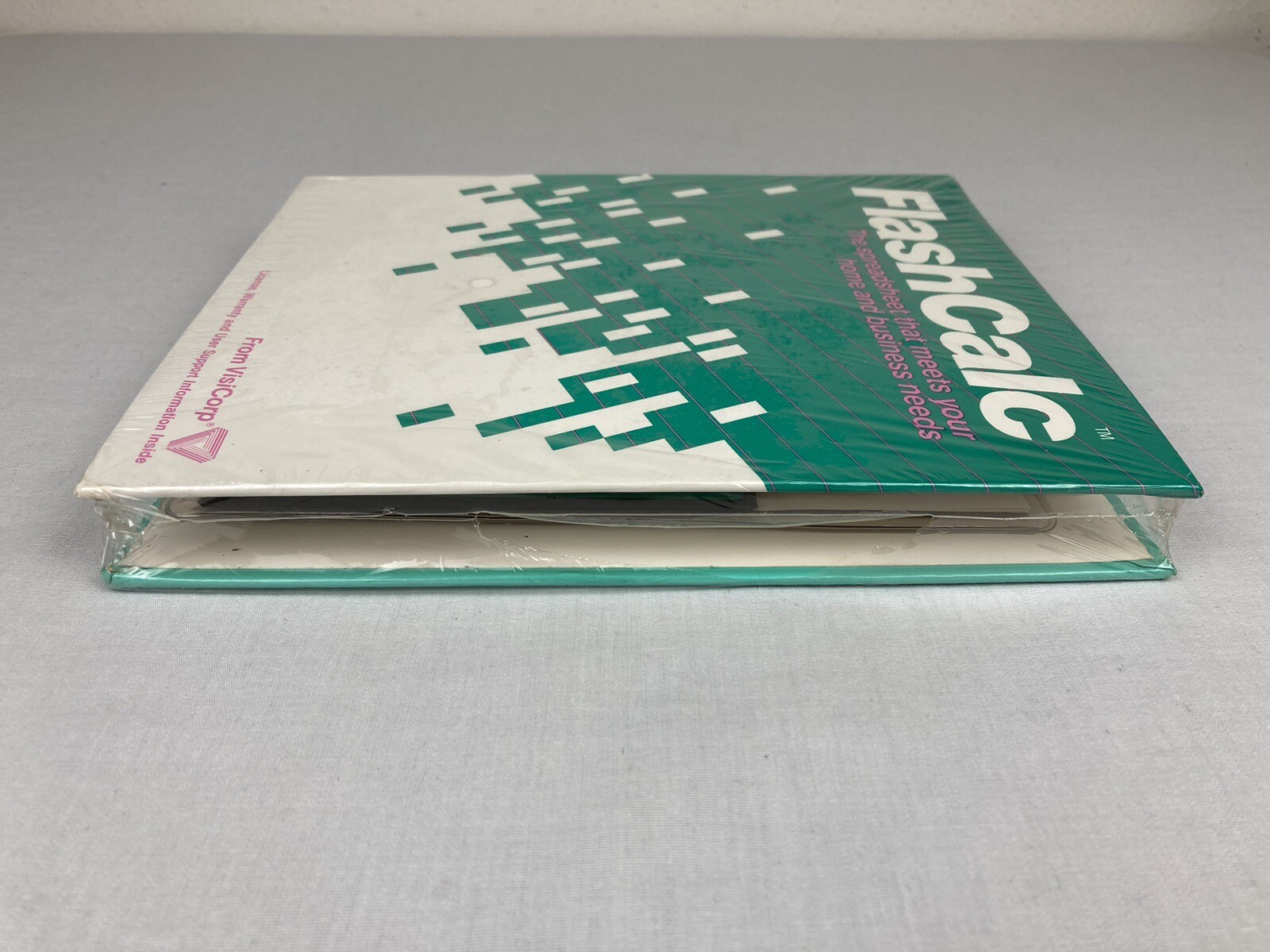 APPLE II Plus IIe IIc Software FlashCalc Spreadsheet Program All Original New!
