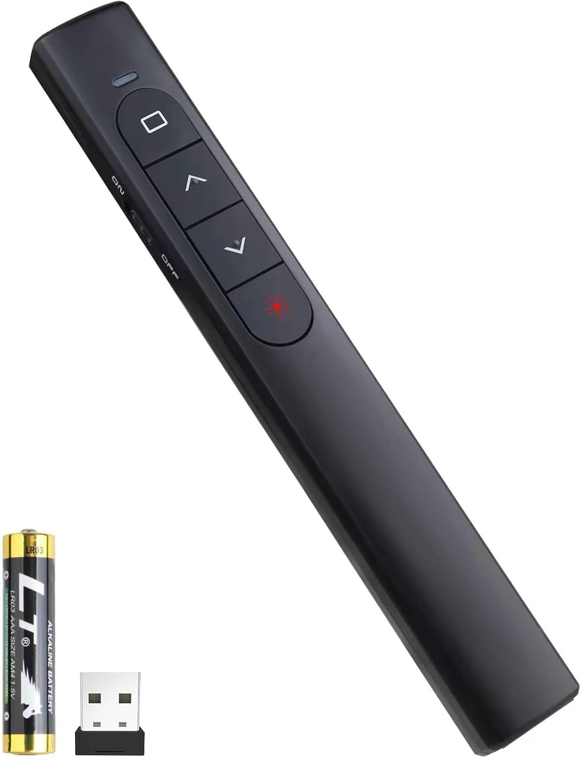 Multifunctional Presentation Clicker for Keynote/PPT - 328FT Wireless Control