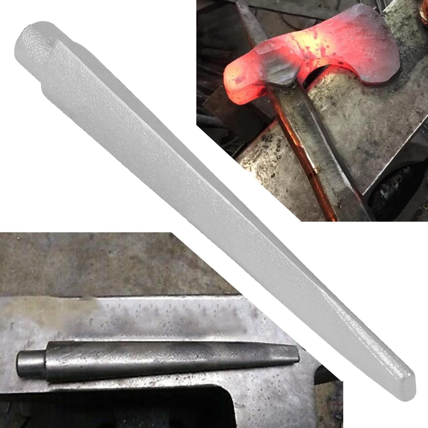 Blacksmith Drift Tool Mandrel Blacksmith Tool Blacksmithing Tomahawk Eye Drift