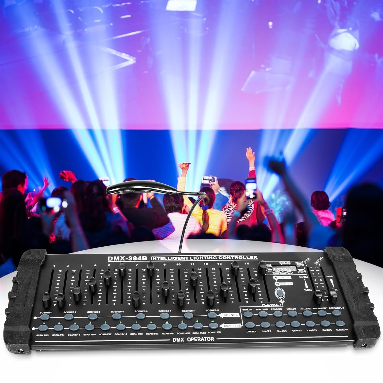 DMX 512 Stage Lighting Controller Board 192 Channel DJ DMX512 Controller Board