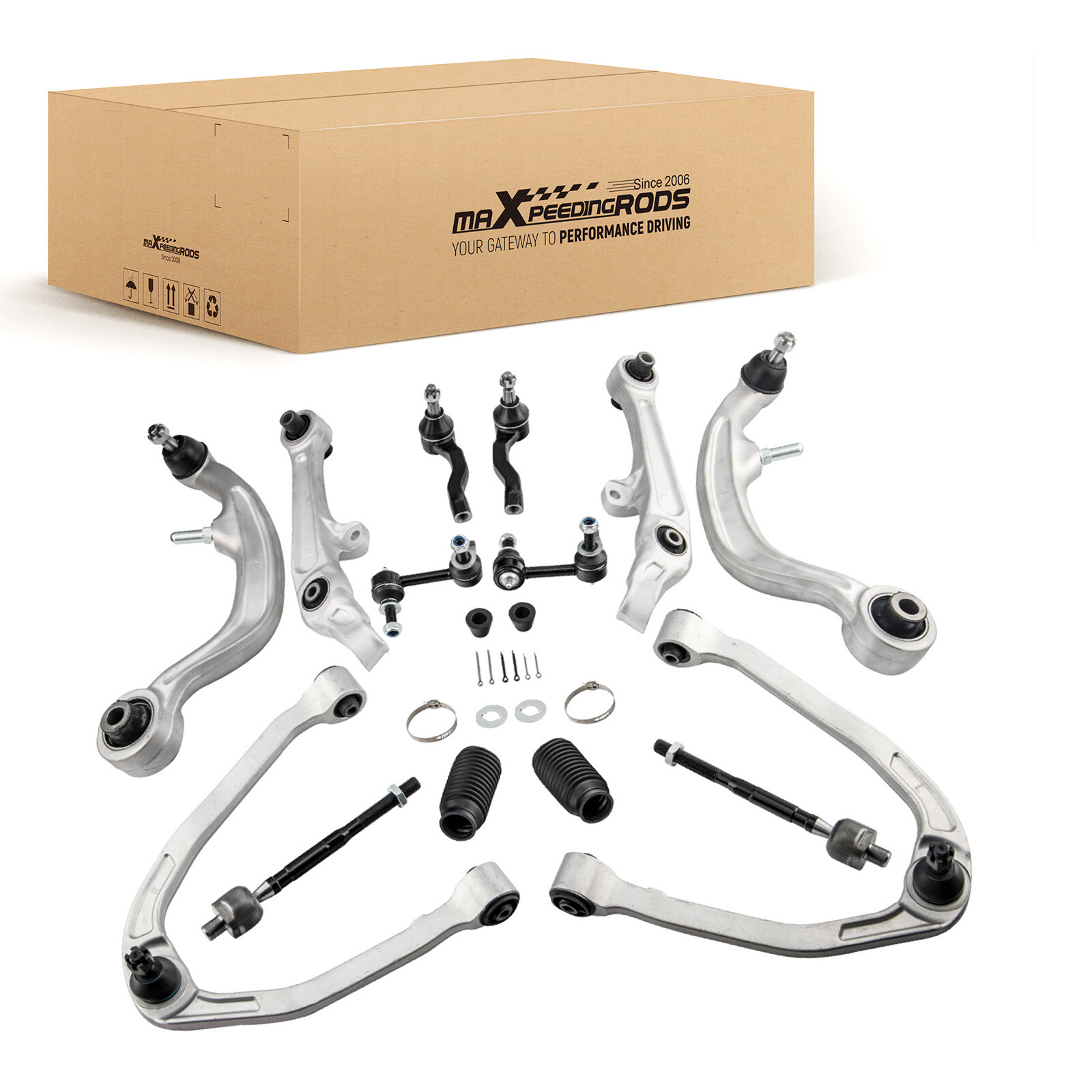 Suspension Front Control Arms w/Ball Joints for Infiniti G35 2003-2007 RWD/Coupe