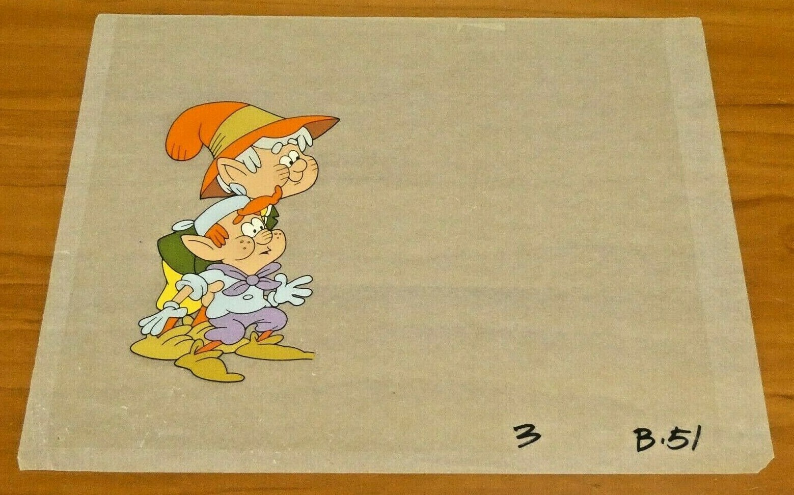 One of A Kind Original Hand Painted Cell For Kellogg's Commercial Advertising