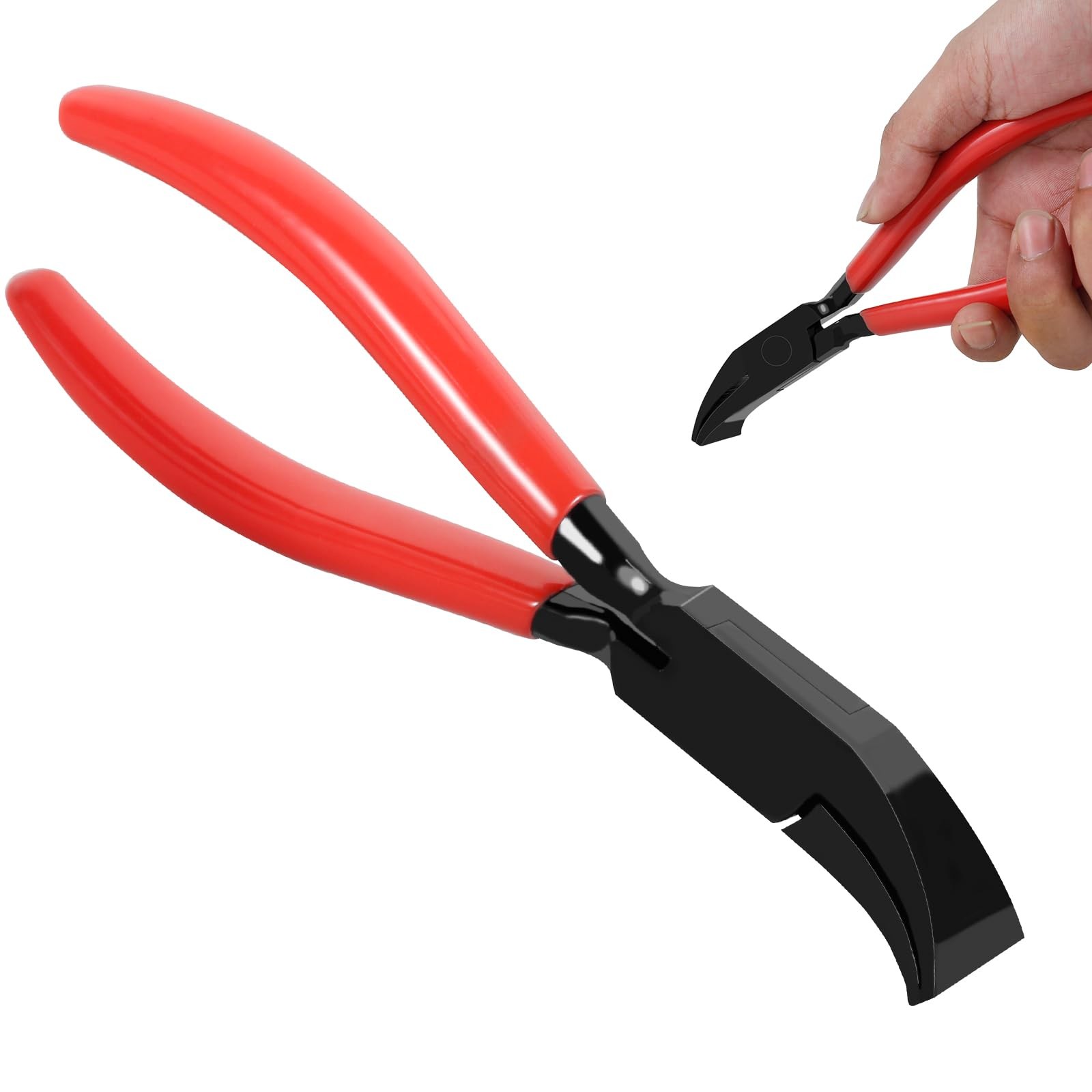 Steel Metal Hand Seamer, 7-Inch Small Sheet Metal Bending  Flattening Tool, R...