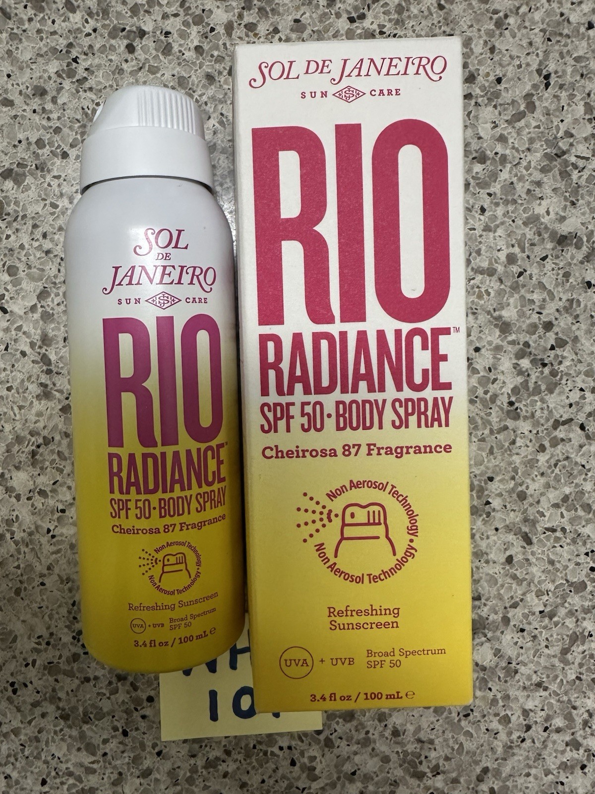 Sol De Janeiro RIO RADIANCE SPF 50 Body Spray Cheirosa 87 3.4oz/100mL EXP11/2026