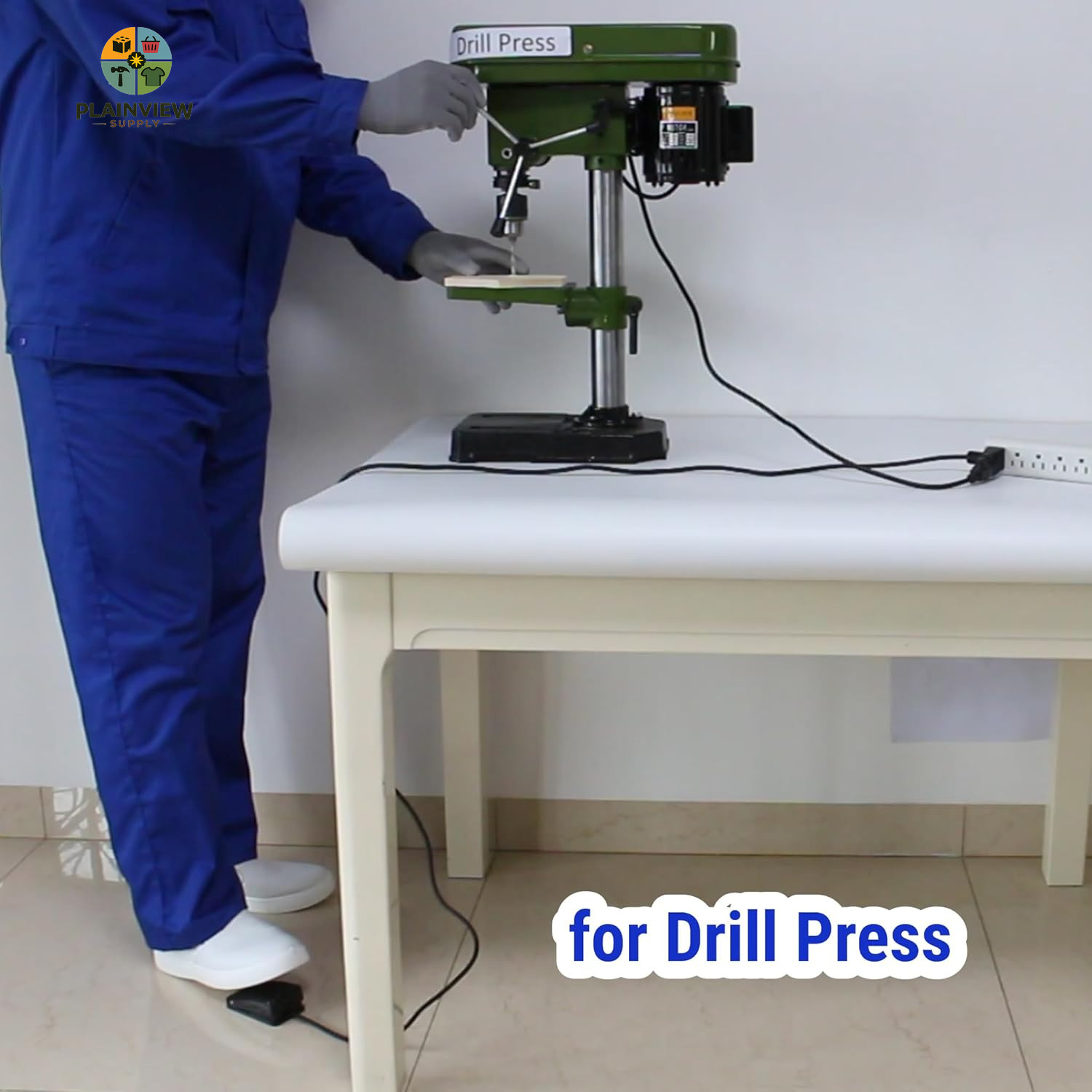 10Ft/3M Momentary Foot Switch Pedal Normally off Press and Hold to on Ul-Listed