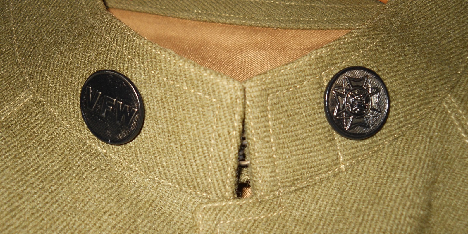 WWI Era VFW Collar disk set
