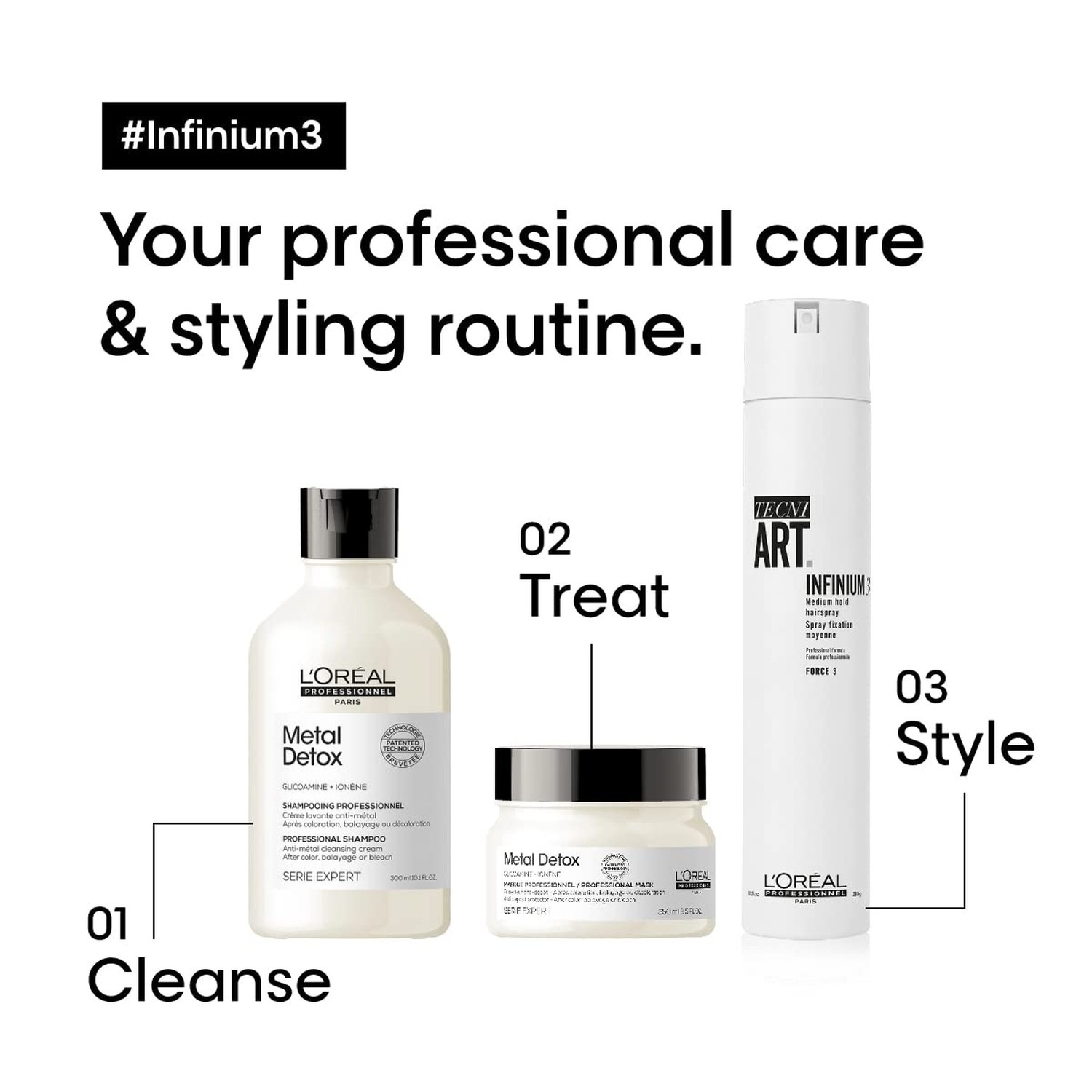L'Oréal Professionnel Paris Fix Infinium 3 – Medium Hold
