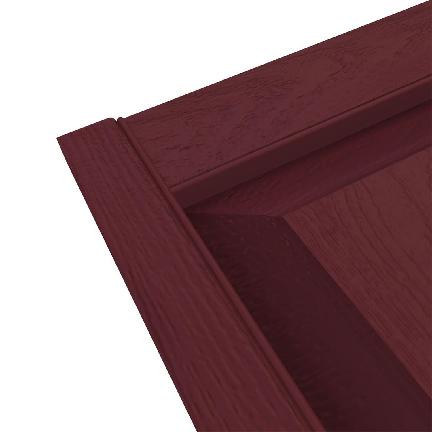 Ekena Millwork Lifetime Vinyl LP2S14X03500WN Standard Two Equal Panel Vinyls,...