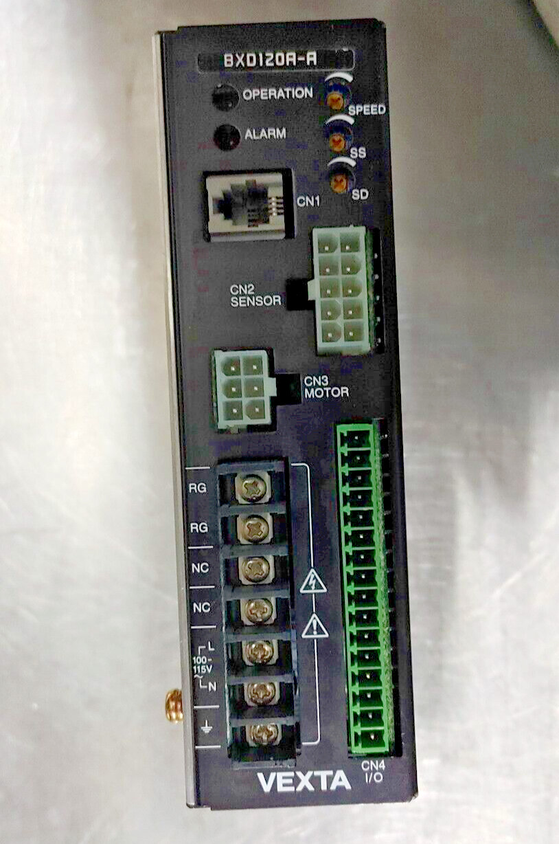 VEXTA ORIENTAL MOTOR BXD120A-A 110VAC 3.7A DC BRUSHLESS MOTOR DRIVER NEW! WOW!!