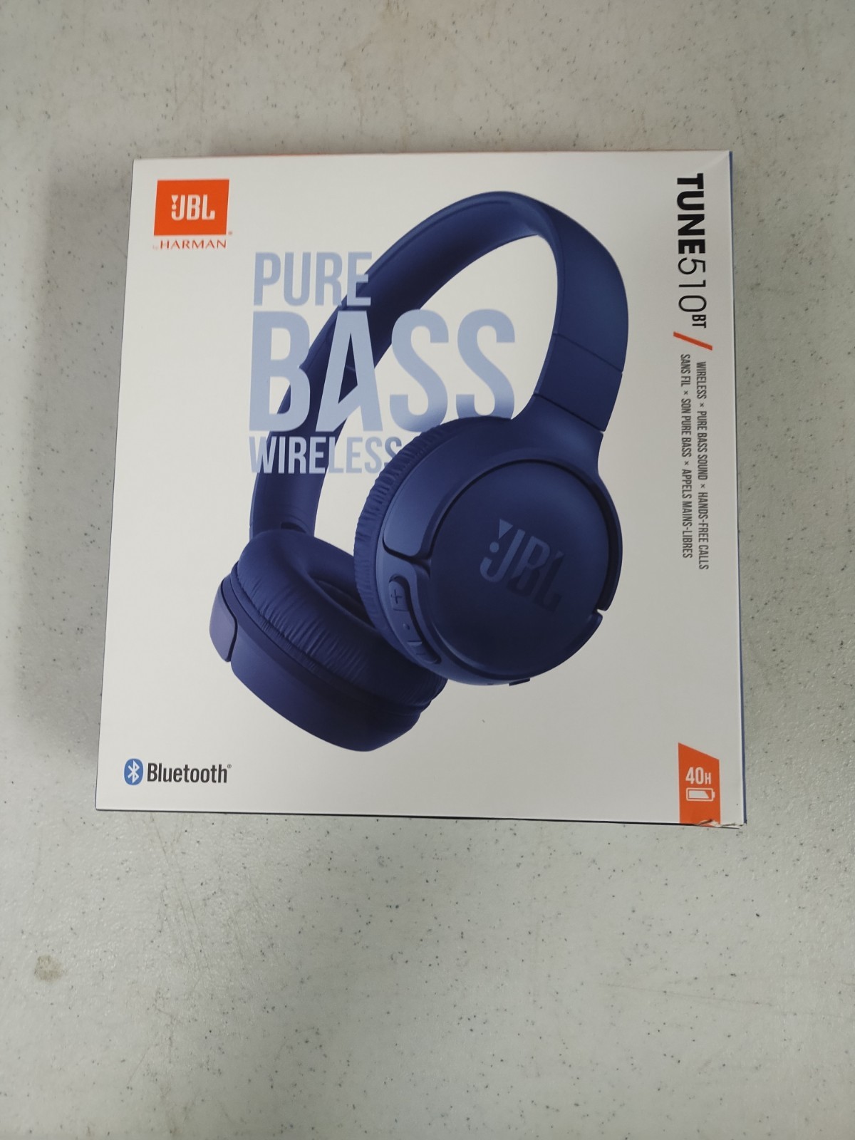 JBA Pure Bass 510BT Wireless Headphones