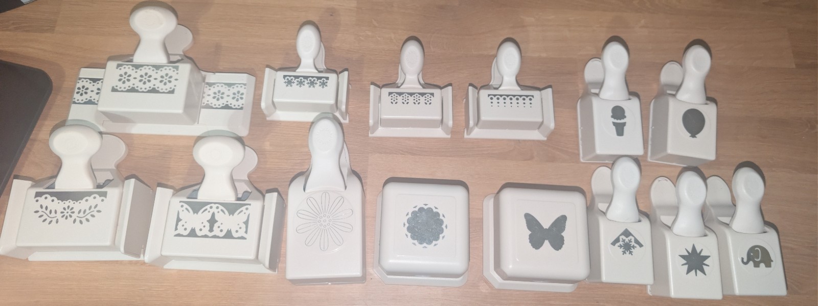 Martha Stewart Punch Lot (14) - Elephant, Ice Cream, Magnetic Butterfly, etc