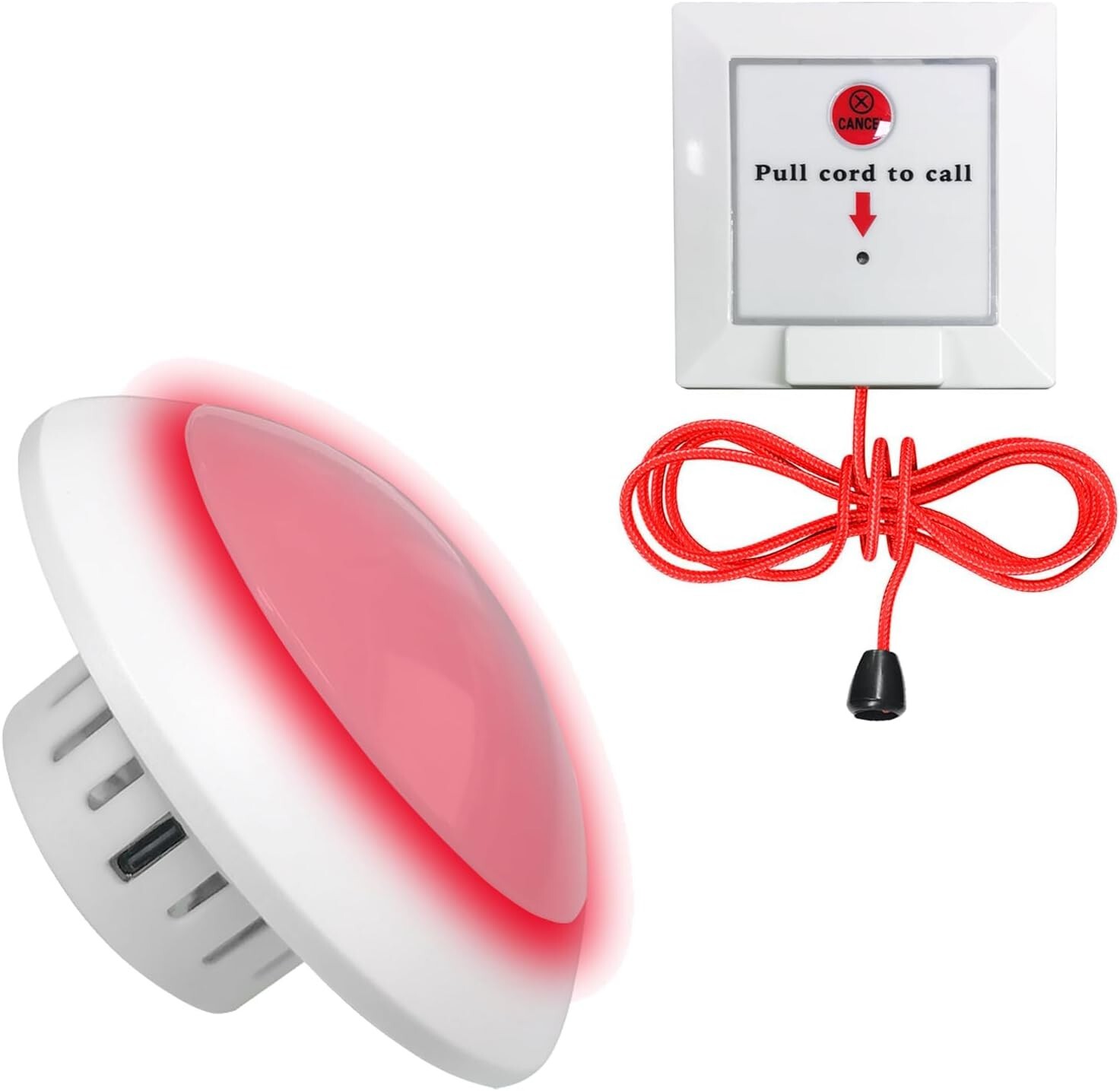 Hospital Medical Alert Systems with Toilet Alarm for Disabled Person Seniors