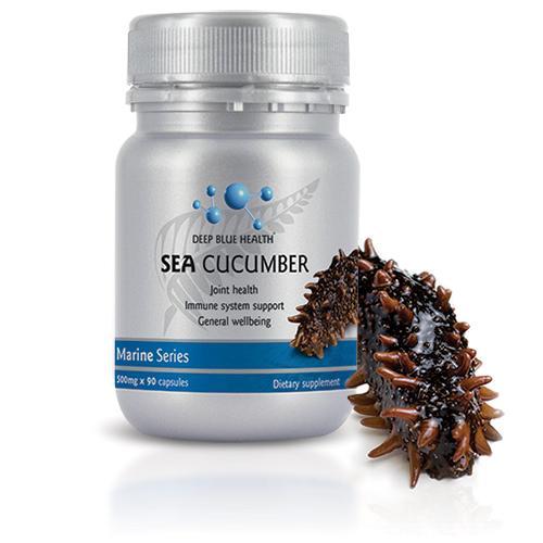 Deep Blue Health New Zealand Sea Cucumber Joint Immune Support - 500mg x 90 Caps