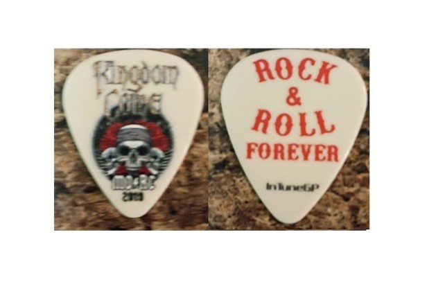 James Kottak KINGDOM COME Guitar Pick!
