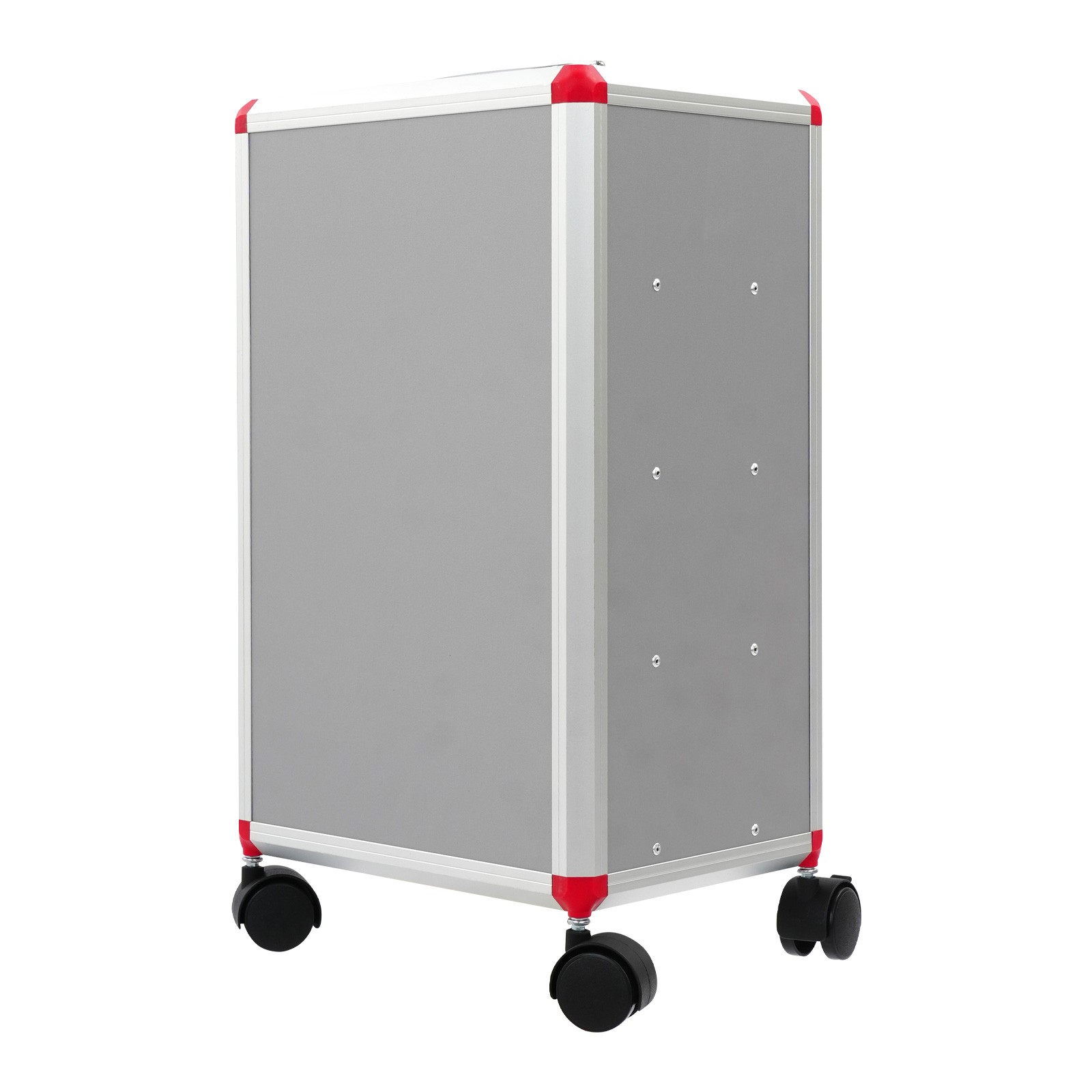 48 Slots Mobile Phone Storage Cabinet with Wheels Portable Cell Phone Locker