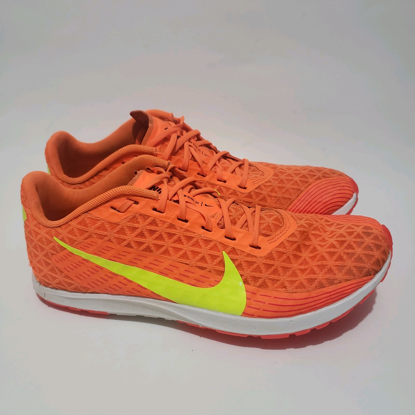 Nike Mens Zoom Rival XC 5 Running Shoes Track Spikes Size 8.5 Orange CZ1795-801