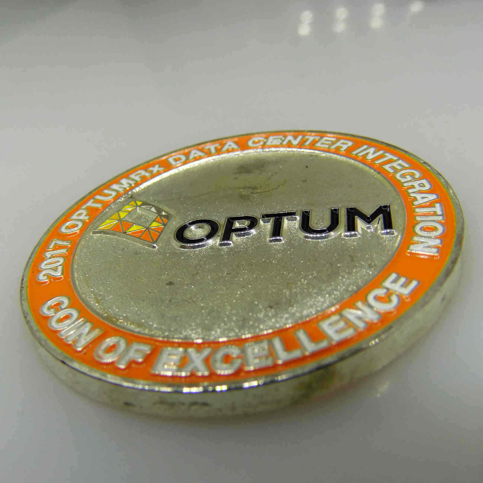 2017 OPTUMRX DATA CENTER INTEGRATION CHALLENGE COIN