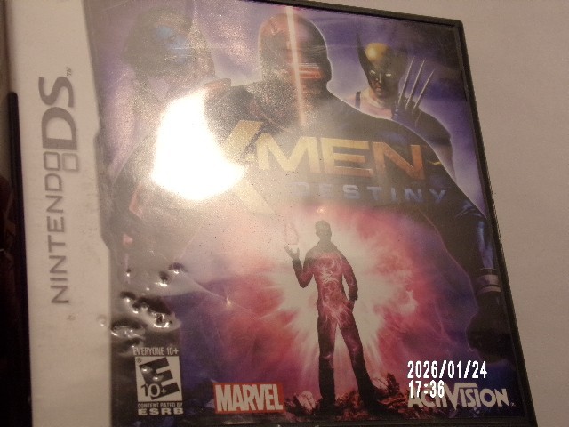 X-MEN Destiny Marvel (Nintendo DS) ***Case ONLY*** NO GAME*** USA Version